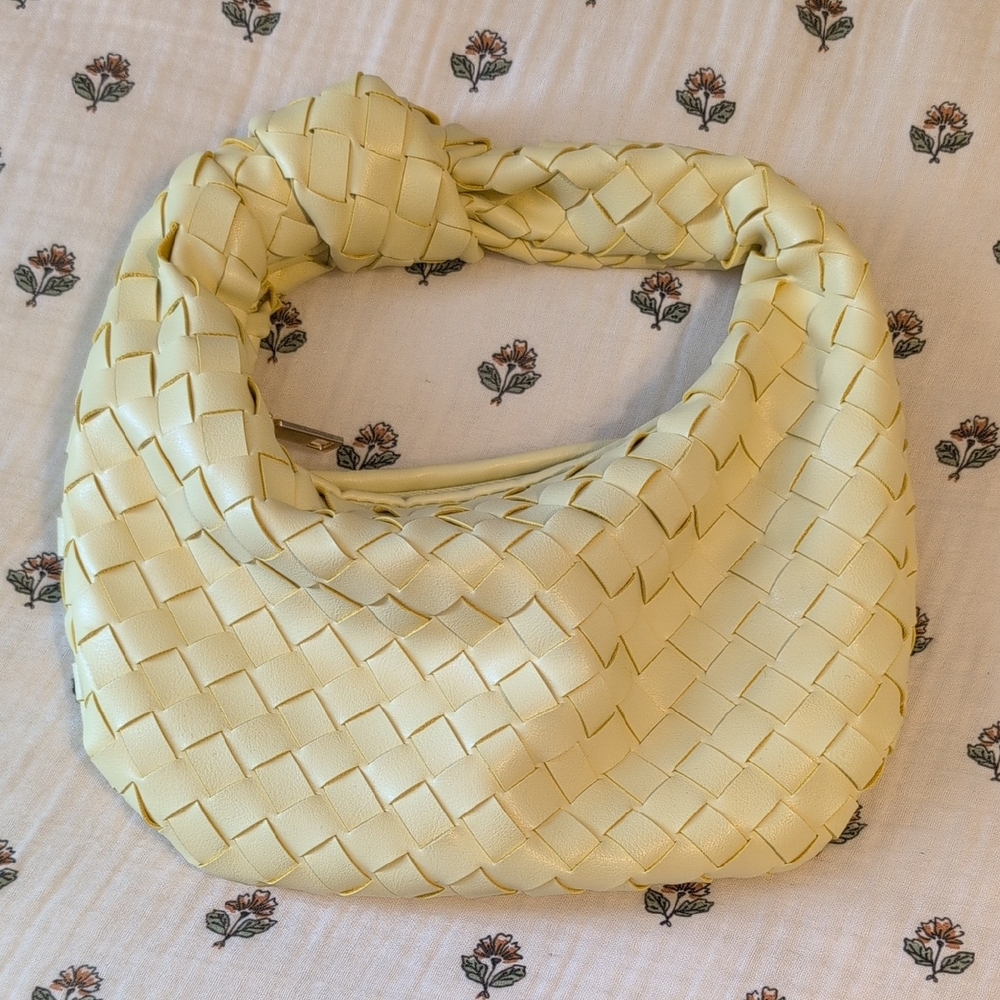 Urban Expressions Butter Yellow Vegan Leather Handbag